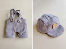 Load image into Gallery viewer, Bunny with Dungarees and Cap - Instant Download Sewing Pattern