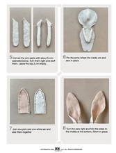 Load image into Gallery viewer, Easy Bunny in Carrot Pouch - Instant Download Sewing Pattern