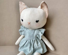 Load image into Gallery viewer, Cat with Dress_Front_Sewing Pattern Instant Download_Bon Patterns
