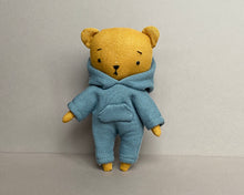 Load image into Gallery viewer, Tiny Teddy in jumpsuit - Instant Download Sewing Pattern.
