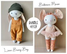 Load image into Gallery viewer, Bunny Boy &amp; Mouse Ballerina Bundle
